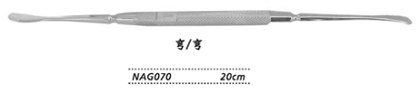 金鐘骨膜剝離器 彎