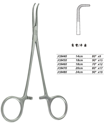 金鐘分離結扎鉗 14cm