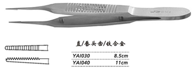 金鐘顯微眼用鑷  