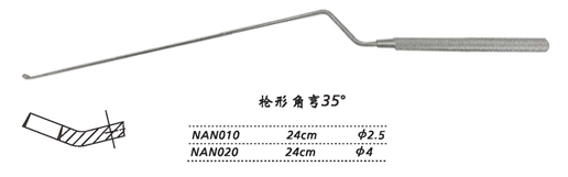 金鐘刮匙 槍形