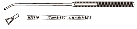 金鐘鼻刮匙 角彎