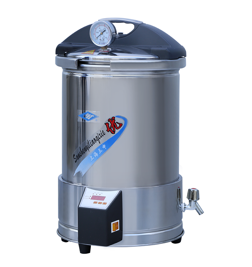 三申手提式不銹鋼壓力蒸汽滅菌器（定時數(shù)控） YX280