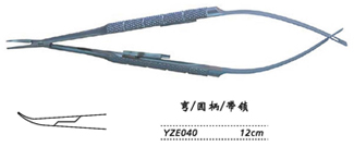 金鐘顯微眼用持針鉗圓柄